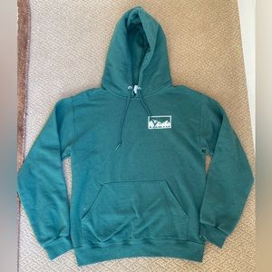 Dark green hoodie